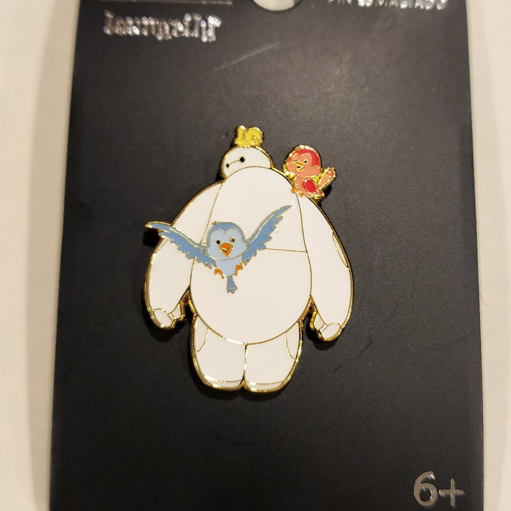Loungefly Disney Big Hero 6 Baymax Birds Enamel Pin NEW